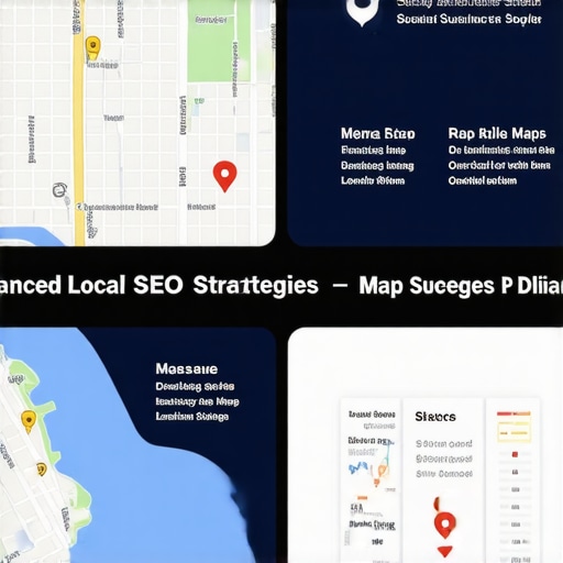 Infographic showing factors influencing Google Maps rankings for Long Beach businesses