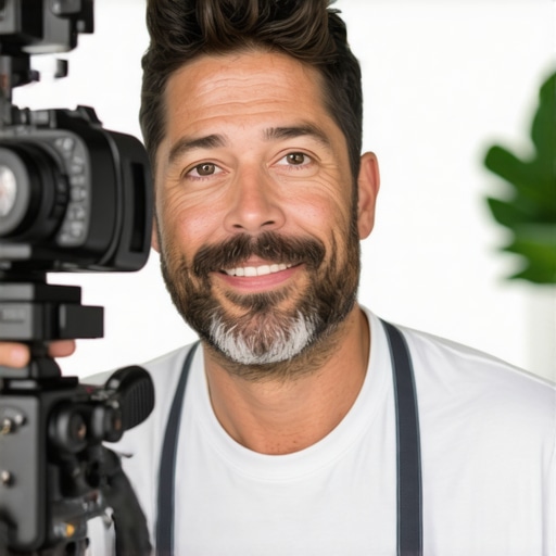 Multimedia Content for Local SEO Success in Long Beach Long Beach business owner creating a video for Google My Business profile