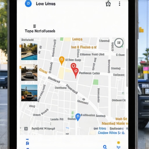 Optimized Google Maps Listing Google Maps listing with photos and reviews for a Long Beach business
