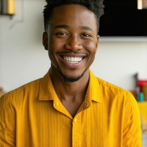 Optimizing GMB for Long Beach Business Business owner in Long Beach updating Google My Business profile