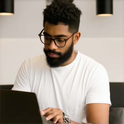 Business owner updating their Google Maps listing in Long Beach