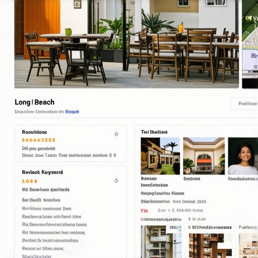 Screenshot of a Google My Business profile optimized for Long Beach local SEO