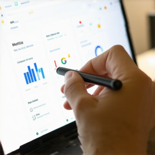 Person updating Long Beach business listing on Google My Business on laptop